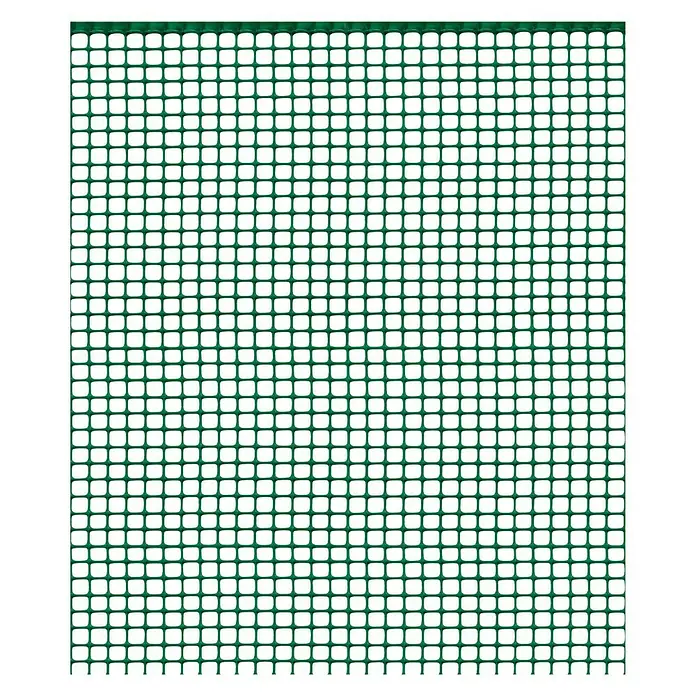 Tenax Schutzgewebe Quadra - 30 x 0,5 m, Grün - Nahaufnahme einer grünen Lochrasterplatine, ideal für den Aufbau elektronischer Schaltungen und Prototypen.