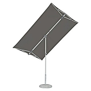 Suncomfort Balkonschirm Flex Roof (Steingrau, L x B: 210 x 150 cm)