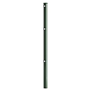 Afrasteringspaal (125 cm, Groen, Metaal)