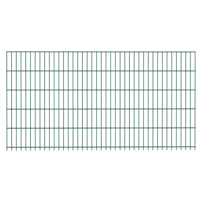 Mattenzaun Small - 200 x 123 cm, Grün - Bild eines grünen Drahtgeflechtes, das robust und langlebig ist. Perfekt als Zaun oder zur Stabilisierung von Böden geeignet.