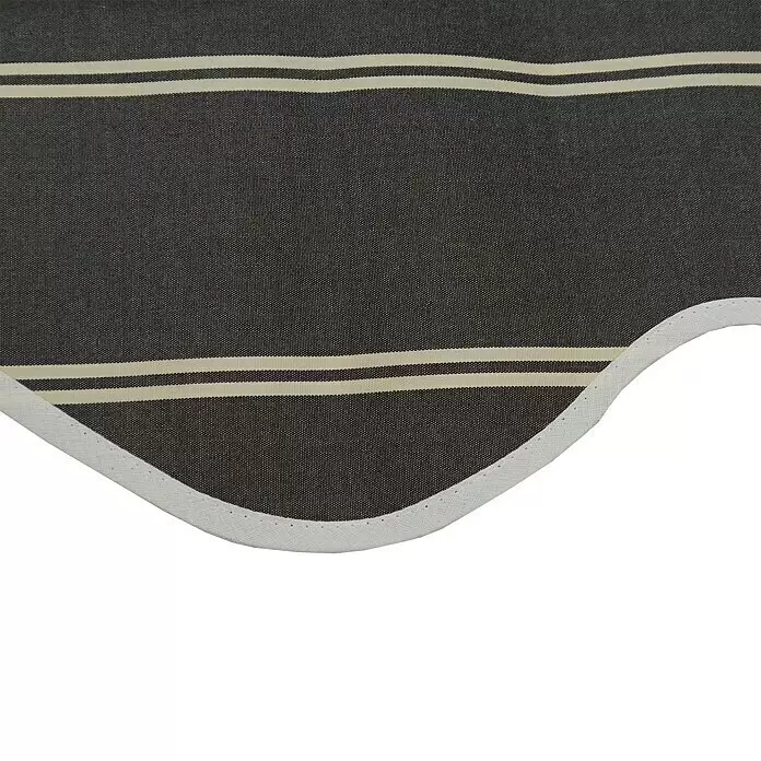 Angerer Klemmmarkise - Braun/Creme, Breite: 4 m, Ausfall: 1,5 m - Detailaufnahme
