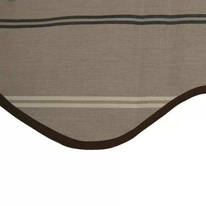 Angerer Klemmmarkise - Braun/Beige, Breite: 4 m, Ausfall: 1,5 m - Detailaufnahme