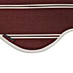 Angerer Klemmmarkise (Bordeaux/Creme, Breite: 3,5 m, Ausfall: 1,5 m) | BAUHAUS