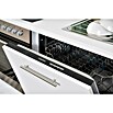 Respekta Premium Küchenzeile RP310HWWBO (Breite: 310 cm, Mit Elektrogeräten, Weiß Hochglanz)
