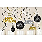 Girlande Sparkling Celebration (12 -tlg., Motiv: Happy Birthday) | BAUHAUS