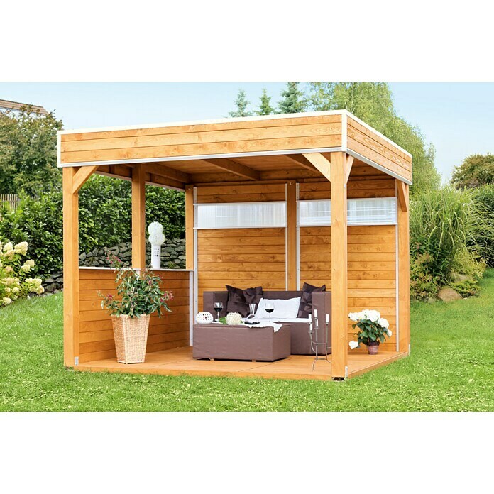 Skan Holz Pavillon ToulouseB x T: 302 x 302 cm, Holz, Natur Mood Shot