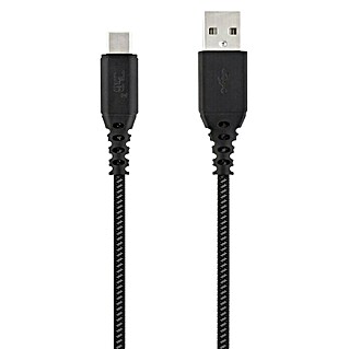 T'nB Cable de carga USB (Negro, 1,5 m, Clavija USB C)