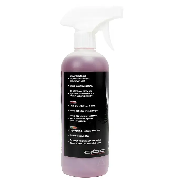 Limpiador de llantas MOT50001 - 500 ml - Botella de spray de limpiador de ruedas para llantas de aleación ligera y acero, que elimina la suciedad y la mugre más resistentes.
