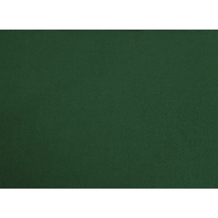 Angerer Klemmmarkise Style - Grün, Breite: 1,5 m, Ausfall: 1,5 m - Detailaufnahme eines dunkelgrünen Stoffes mit feiner Textur, ideal für Polsterarbeiten und Bekleidungsprojekte.
