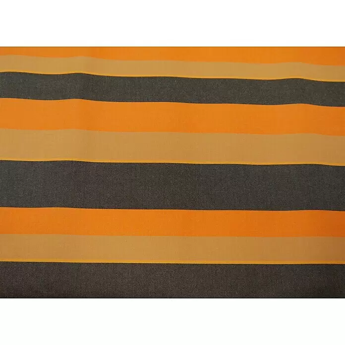 Angerer Klemmmarkise - Braun/Orange, Breite: 1,5 m, Ausfall: 1,5 m - Detailaufnahme