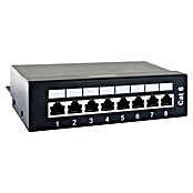 Schwaiger Netzwerkadapter 8-Port Patchpanel (RJ45-Buchse, Bis zu 1 GBit/s) | BAUHAUS