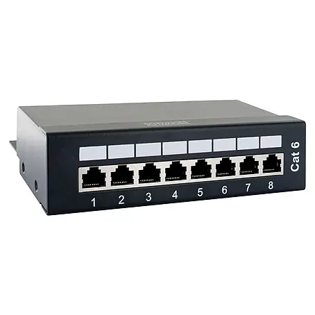 Schwaiger  Netzwerkadapter 8-Port Patchpanel