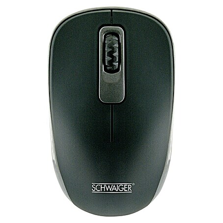 Schwaiger PC-Maus Funk (Schwarz, USB A-Stecker)
