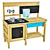 TP Toys Matschküche Deluxe (40 x 136 x 96 cm, Holz, Natur) | BAUHAUS