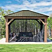 Westmann Moskitonetz (Schwarz, Passend für: Westmann Pavillon Devon 12 x 14) | BAUHAUS
