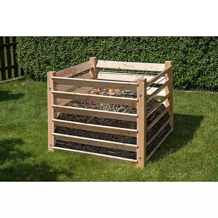 Westmann Komposter - 800 l, 100 x 100 x 80 cm - Stimmungsaufnahme