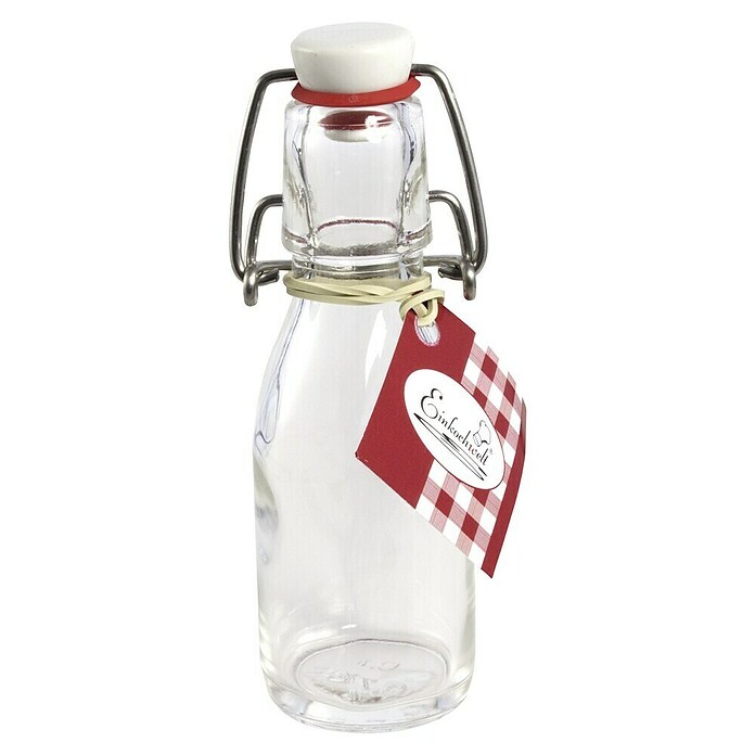 Bottiglia di vetro con tappo meccanico 100 ml