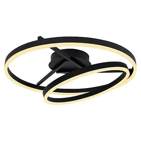 Tween Light LED-Deckenleuchte rund Two Rings