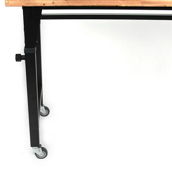 Rikta Werkbank Höhenverstellbar - L x B: 60 x 135 cm, Arbeitshöhe: 105 cm, Belastbarkeit: 200 kg - Detailaufnahme