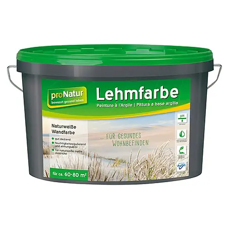 Baufan Pronatur Wandfarbe Lehmfarbe
