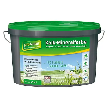 Baufan Pronatur Wandfarbe Kalk-Mineralfarbe