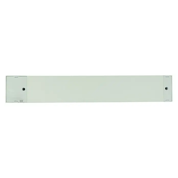 Ritter Leuchten LED-Unterbauleuchte SensoBase - L x B x H: 28 cm x 45 mm x 15 mm, Lichtfarbe: Neutralweiß, 6 W - Weißes, längliches LED-Lichtleistenprodukt mit runden Löchern an den Enden und schlichtem Design für moderne Beleuchtungslösungen.