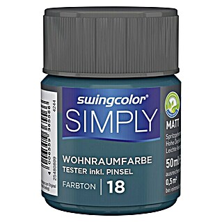 swingcolor Tester SIMPLY Tester (Plava – br. 18, 50 ml, Mat)