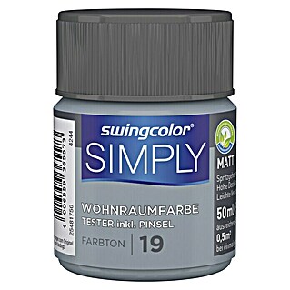 swingcolor Tester SIMPLY Tester (Plava – br. 19, 50 ml, Mat)