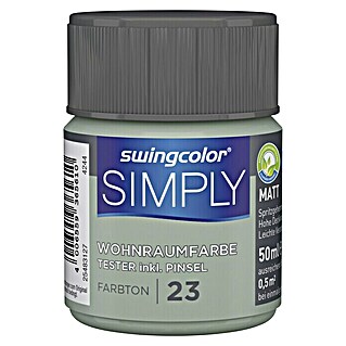 swingcolor Tester SIMPLY Tester (Zelena – br. 23, 50 ml, Mat)