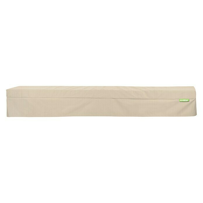 Outbag Bankauflage Bench PlusBeige, 220 x 25 x 8 cm, 100 % Polyester Left Side View