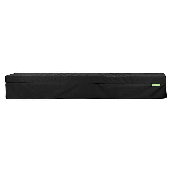 Outbag Bankauflage Bench PlusBlack, 220 x 25 x 8 cm, 100 % Polyester Left Side View