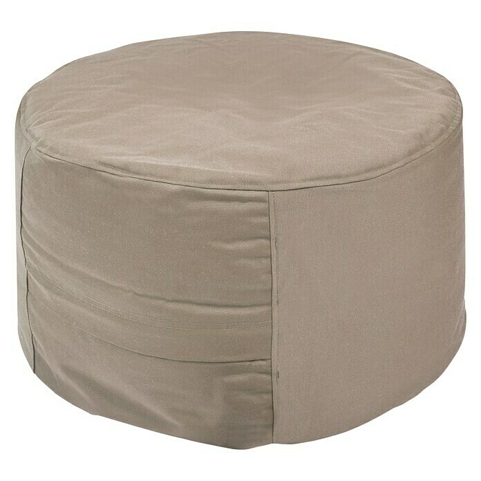 Outbag Outdoor-Sitzhocker rund Rock PlusMud, Ø x H: 60 x 35 cm, 100 % Polyester Back View