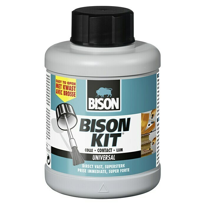 Afbeelding van Bison Kit Krachtige contactlijm met kwast - 400 ml Inhoud: 400 ml
