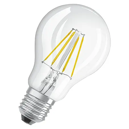 Osram Star LED-Lampe Glühlampenform E27 matt