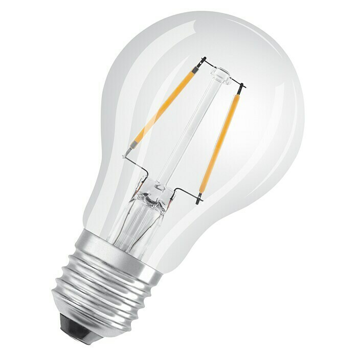 Osram Star | lm) A60, BAUHAUS W, LED-Lampe (E27, 2,8 250 Glühlampenform klar E27