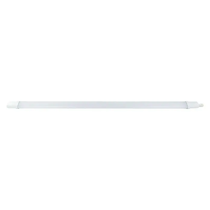 Ritter Leuchten LED-Feuchtraumlichtleiste Slim Pro - L x B x H: 116 x 4,3 x 3,3 cm, Lichtfarbe: Neutralweiß, 36 W, IP65 - Abbildung einer LED-Röhre, die ein helles, effizientes Beleuchtungsprodukt für verschiedene Anwendungen darstellt.