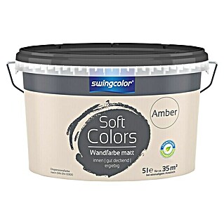 swingcolor Soft Colors Wandfarbe (Amber, 5 l, Matt)