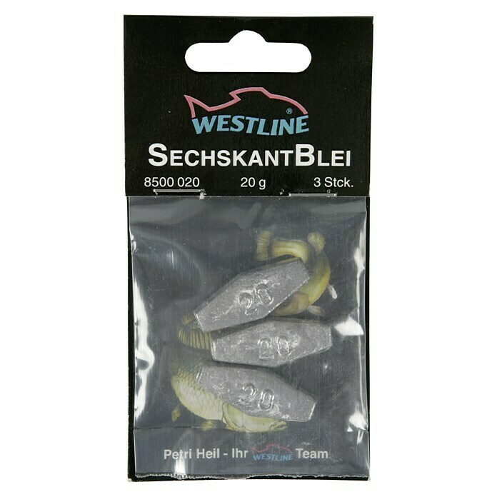 Westline Sechskantblei (2 Stk., 80 g)