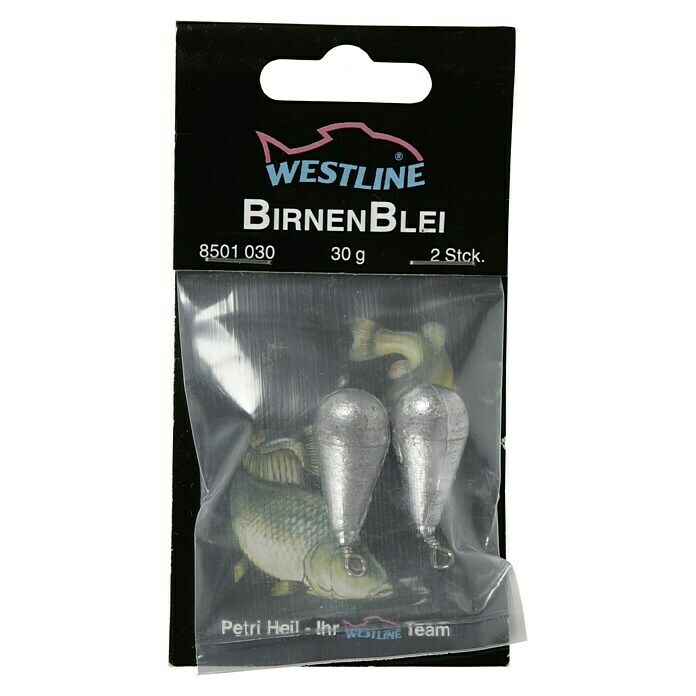 Westline Birnenblei (100 g, 1 Stk., Mit Wirbel)