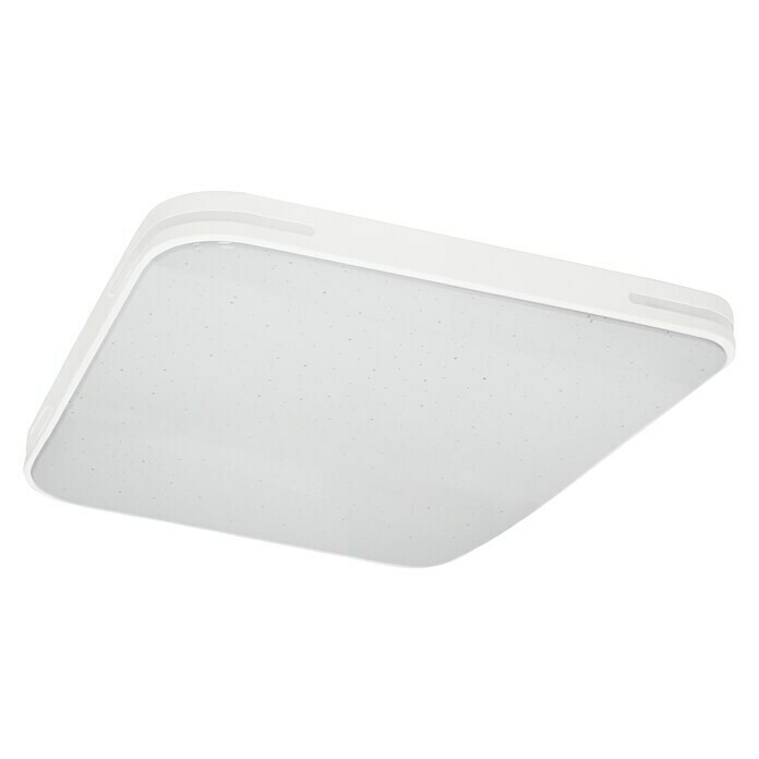 Lavida LED-Deckenleuchte Optimum Square Spark (55 W, L x B x H: 52 x 52 x 6,2 cm, Weiß) | BAUHAUS