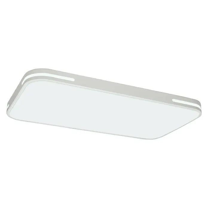 Lavida LED-Deckenleuchte Optimum Square - 55 W, L x B x H: 68 x 38 x 6,2 cm, Weiß - Rechteckige LED-Deckenleuchte mit schlankem Design und weißem Diffusor für eine gleichmäßige Ausleuchtung. Moderne Beleuchtung für jeden Raum.