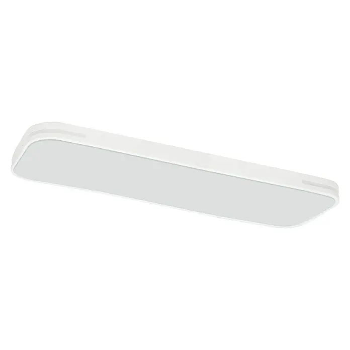 Lavida LED-Deckenleuchte Optimum Square - 45 W, L x B x H: 90 x 19 x 6,2 cm, Weiß - Helle, rechteckige LED-Deckenleuchte mit schlankem, weißem Rahmen für eine moderne Beleuchtung in jedem Raum.