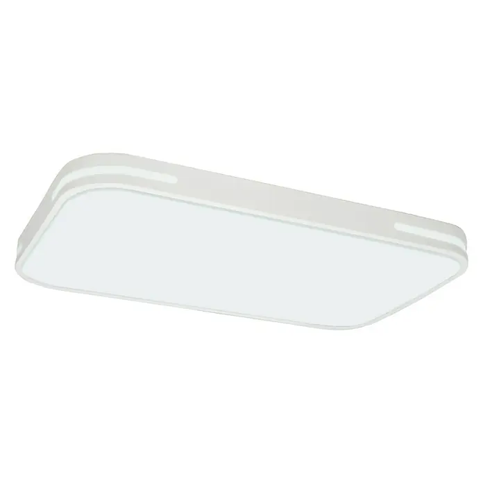 Lavida LED-Deckenleuchte Optimum Square - 30 W, L x B x H: 52 x 30 x 6,2 cm, Weiß - Moderne weiße LED-Deckenleuchte mit rechteckigem Design für eine helle und energieeffiziente Beleuchtung im Raum.