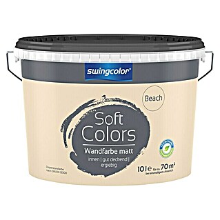 swingcolor Soft Colors Wandfarbe (Beach, 10 l, Matt)