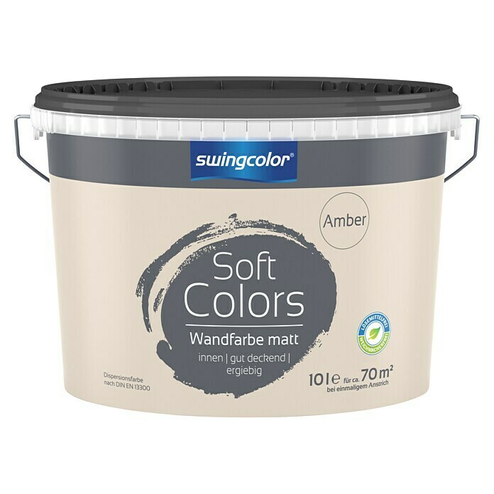 swingcolor Soft Colors Wandfarbe (Amber, 10 l, Matt)