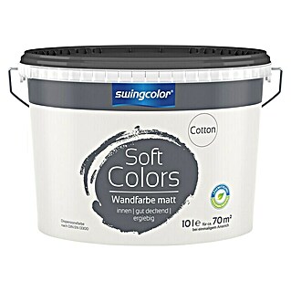 swingcolor Soft Colors Wandfarbe (Cotton, 10 l, Matt)