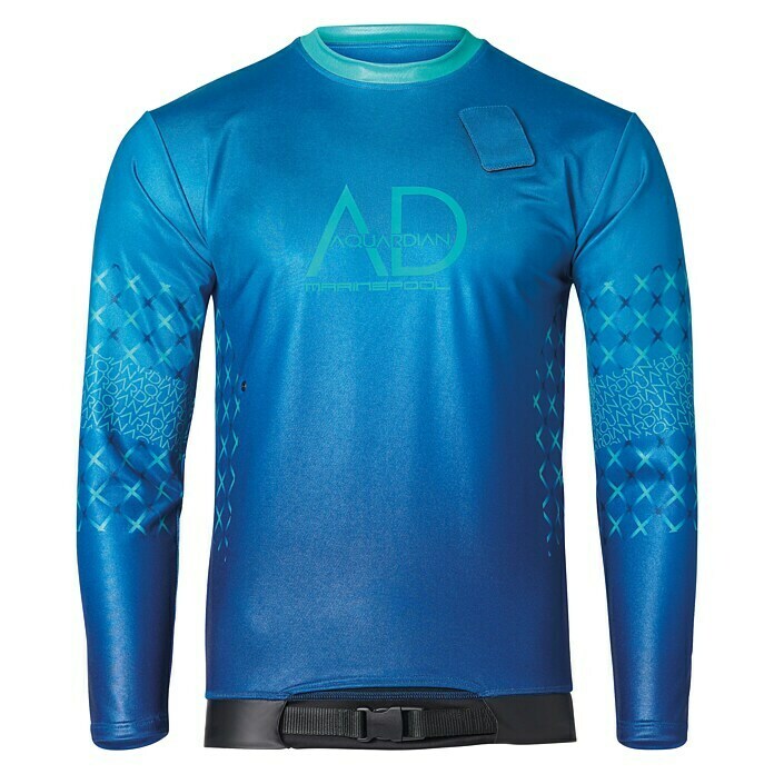 Marinepool UV-Shirt 50N AQUARDIAN PROM/S, Blau Front View