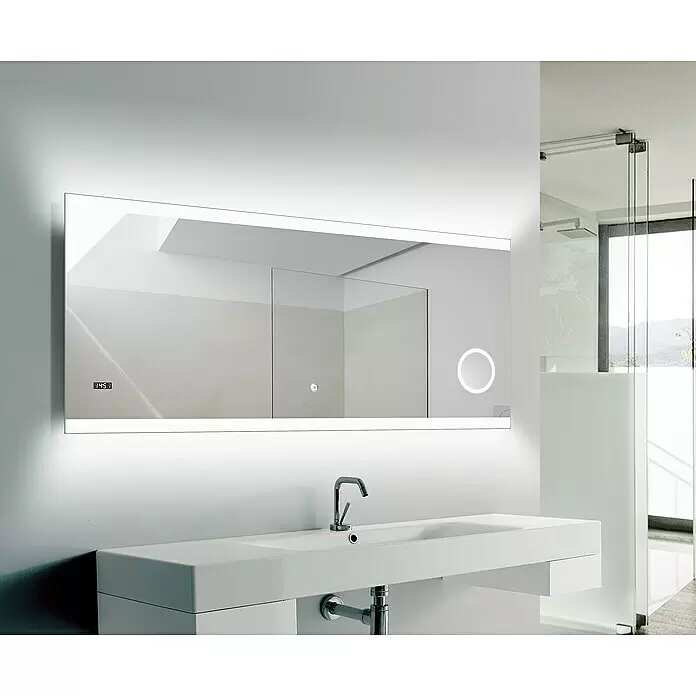 DSK Lichtspiegel Silver Shine 2.0 - 160 x 70 cm - Stimmungsaufnahme
