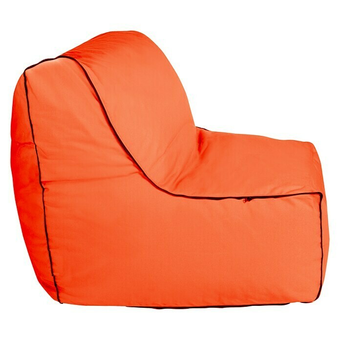 Outbag Outdoor-Sitzsack Piece ZipperOrange, L x B: 115 x 62 cm, 100 % Polyester Right Side View