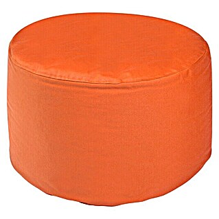 Outbag Outdoor-Sitzhocker rund Rock Plus (Orange, Ø x H: 60 x 35 cm, 100 % Polyester)